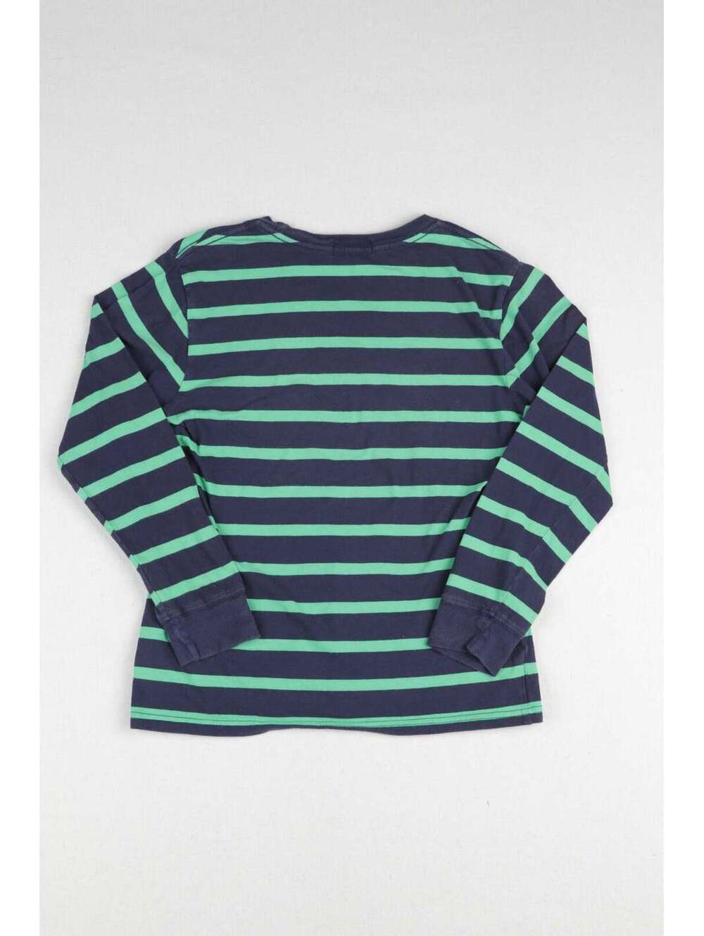 Polo Ralph Lauren Kids Green Stripe Long-Sleeve T-Shirt - Picture 3 of 5